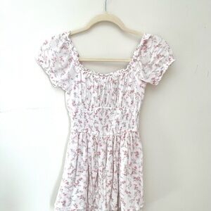 Hollister XS Pink Floral Romper